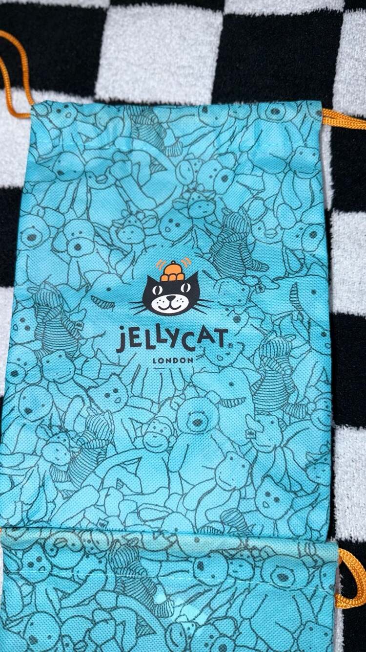 2 X AUTHENTIC Jellycat Dust Bag Small Storage Bag - Picture 3 of 6
